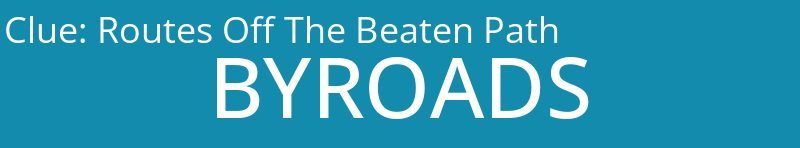 Routes Off The Beaten Path