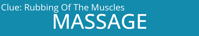 Rubbing Of The Muscles