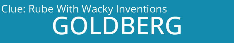 Rube With Wacky Inventions