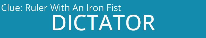Ruler With An Iron Fist