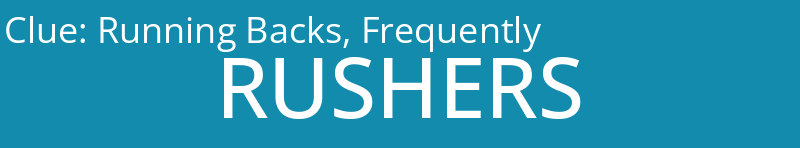 Running Backs, Frequently