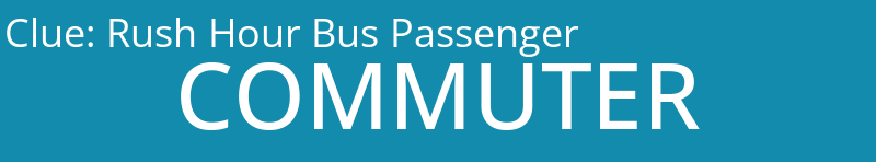 Rush Hour Bus Passenger