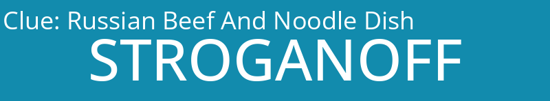 Russian Beef And Noodle Dish