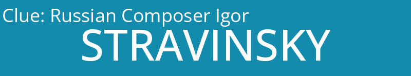 Russian Composer Igor