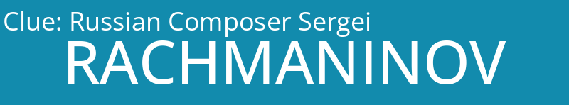 Russian Composer Sergei