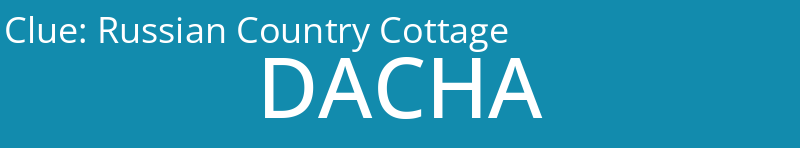 Russian Country Cottage