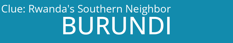 Rwanda's Southern Neighbor