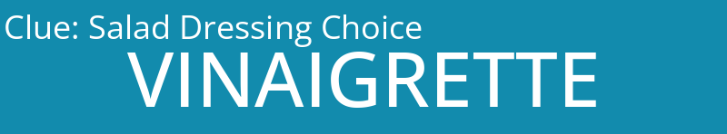 Salad Dressing Choice