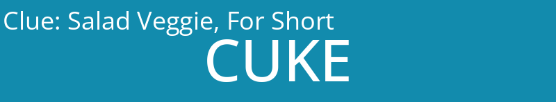 Salad Veggie, For Short