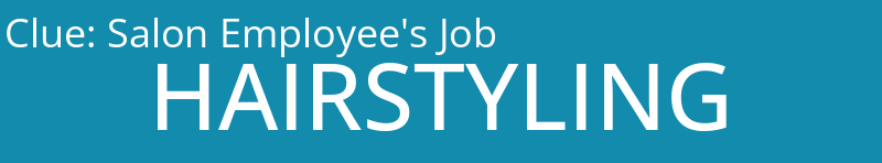 Salon Employee's Job