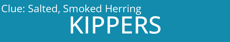 Salted, Smoked Herring