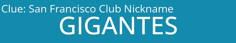 San Francisco Club Nickname