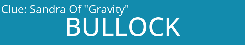Sandra Of "Gravity"