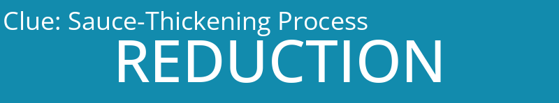 Sauce-Thickening Process