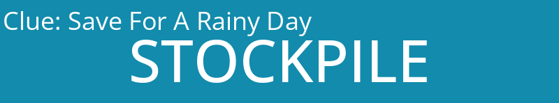 Save For A Rainy Day