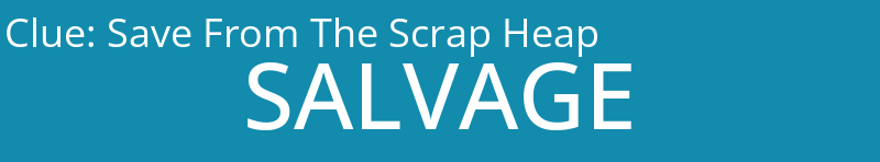 Save From The Scrap Heap
