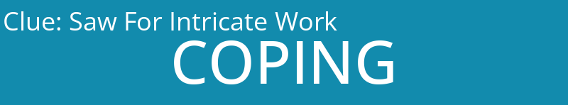 Saw For Intricate Work