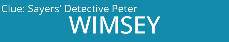 Sayers' Detective Peter