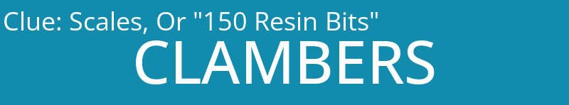 Scales, Or "150 Resin Bits"