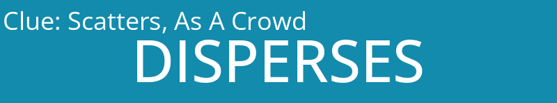 Scatters, As A Crowd