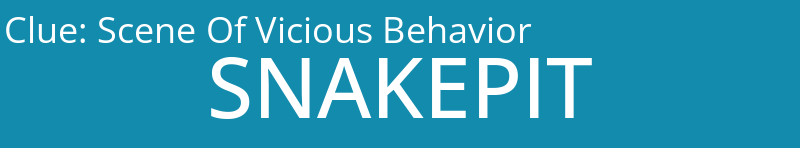 Scene Of Vicious Behavior