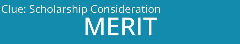 Scholarship Consideration