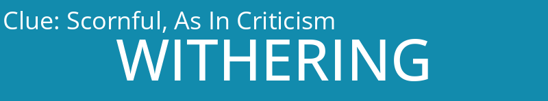 Scornful, As In Criticism