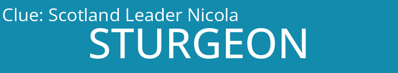Scotland Leader Nicola