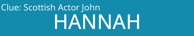 Scottish Actor John