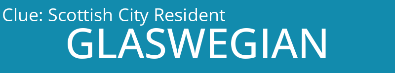 Scottish City Resident