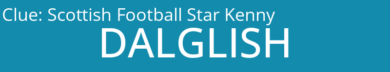 Scottish Football Star Kenny