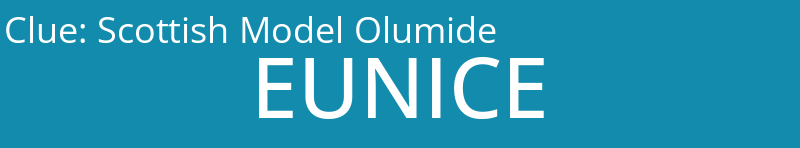 Scottish Model Olumide