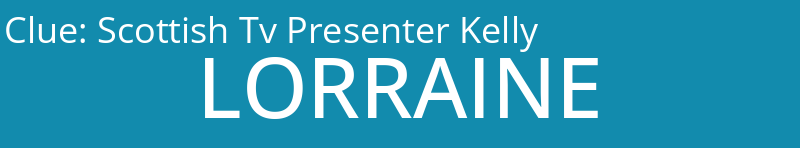 Scottish Tv Presenter Kelly