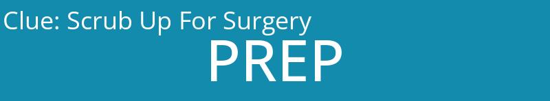 Scrub Up For Surgery