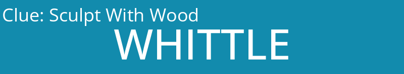 Sculpt With Wood