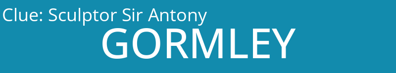 Sculptor Sir Antony