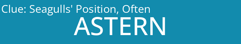 Seagulls' Position, Often