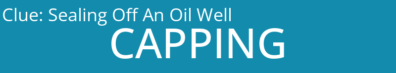 Sealing Off An Oil Well