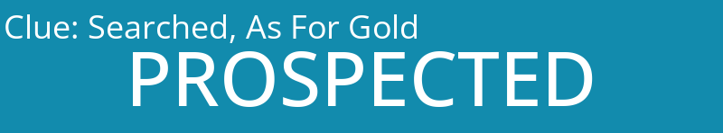 Searched, As For Gold