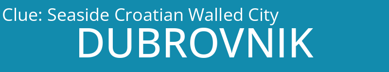 Seaside Croatian Walled City