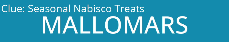 Seasonal Nabisco Treats