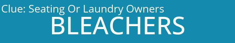 Seating Or Laundry Owners