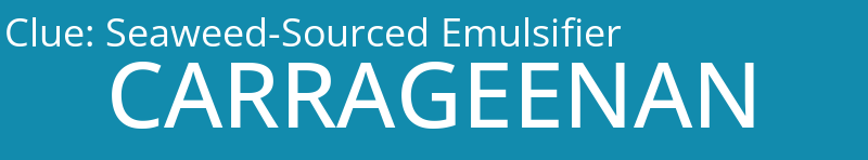 Seaweed-Sourced Emulsifier