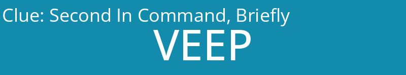 Second In Command, Briefly