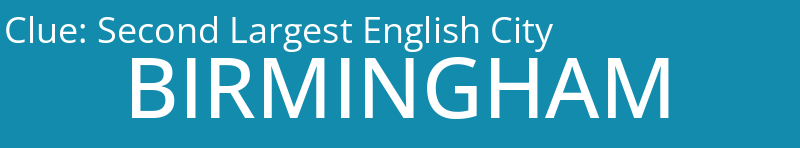 Second Largest English City
