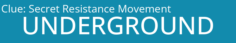 Secret Resistance Movement