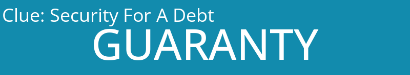 Security For A Debt