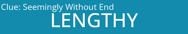 Seemingly Without End