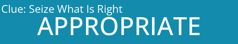 Seize What Is Right