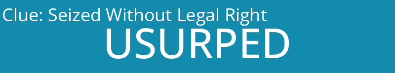 Seized Without Legal Right